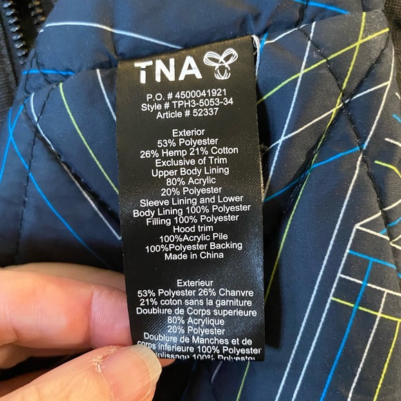 TNA Winter Jacket 3/4 length parka - Picture 5 of 5